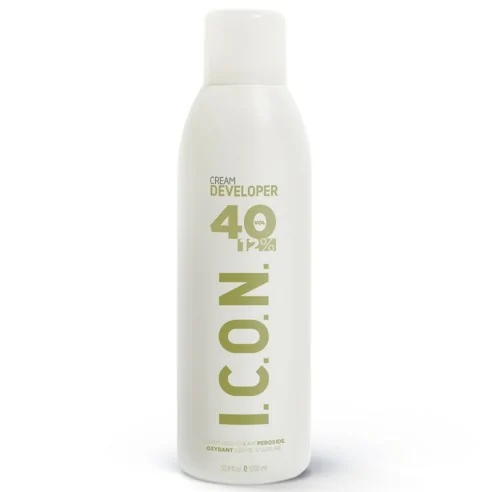 I.C.O.N. - 40 vol. (12%) Oxidante en Crema Ecotech Cream Developer - 1000 ml