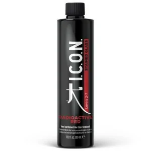 I.C.O.N. - Coloración Semi-Permanente Stained Glass Radioactive Red 300 ml I.C.O.N. - Coloración Semi-Permanente Stained Glass Radioactive Red 300 ml