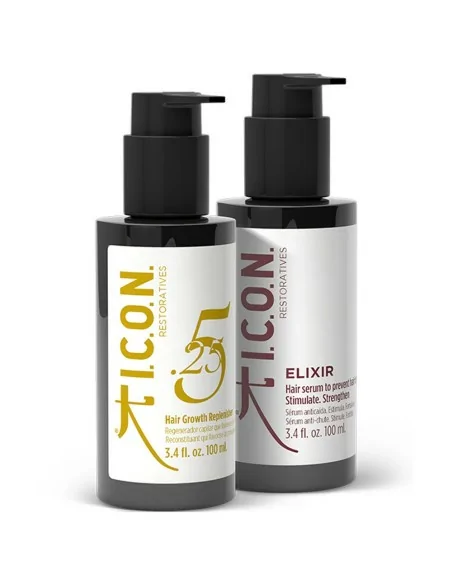 I.C.O.N. - Restoratives Pack 5.25 Hair Growth 100 ml + Elixir Hair Preventing Serum 100 ml