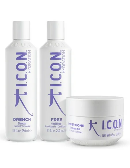 I.C.O.N. - Regimedies Pack Hydration Drench 250 ml + Free 250 ml + Inner 250 ml