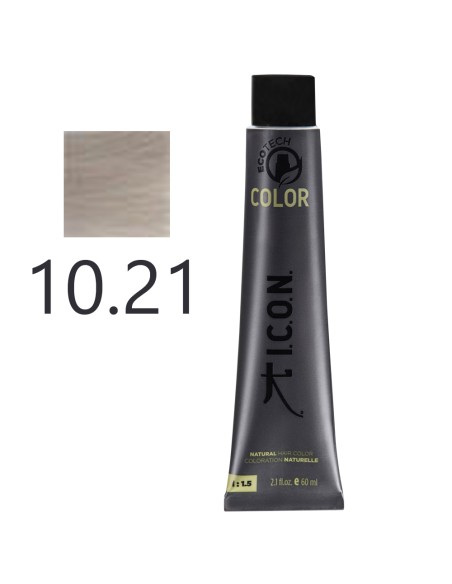I.C.O.N. - Tinte Permanente Ecotech Perlado 10.21 Platino 60 ml