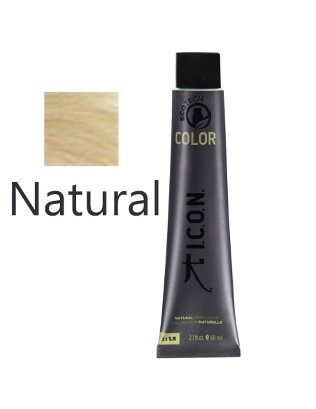 I.C.O.N. - Tinte Permanente Ecotech Matizador Natural 60 ml
