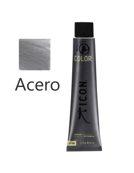 I.C.O.N. - Tinte Permanente Ecotech Pastel Acero 60 ml