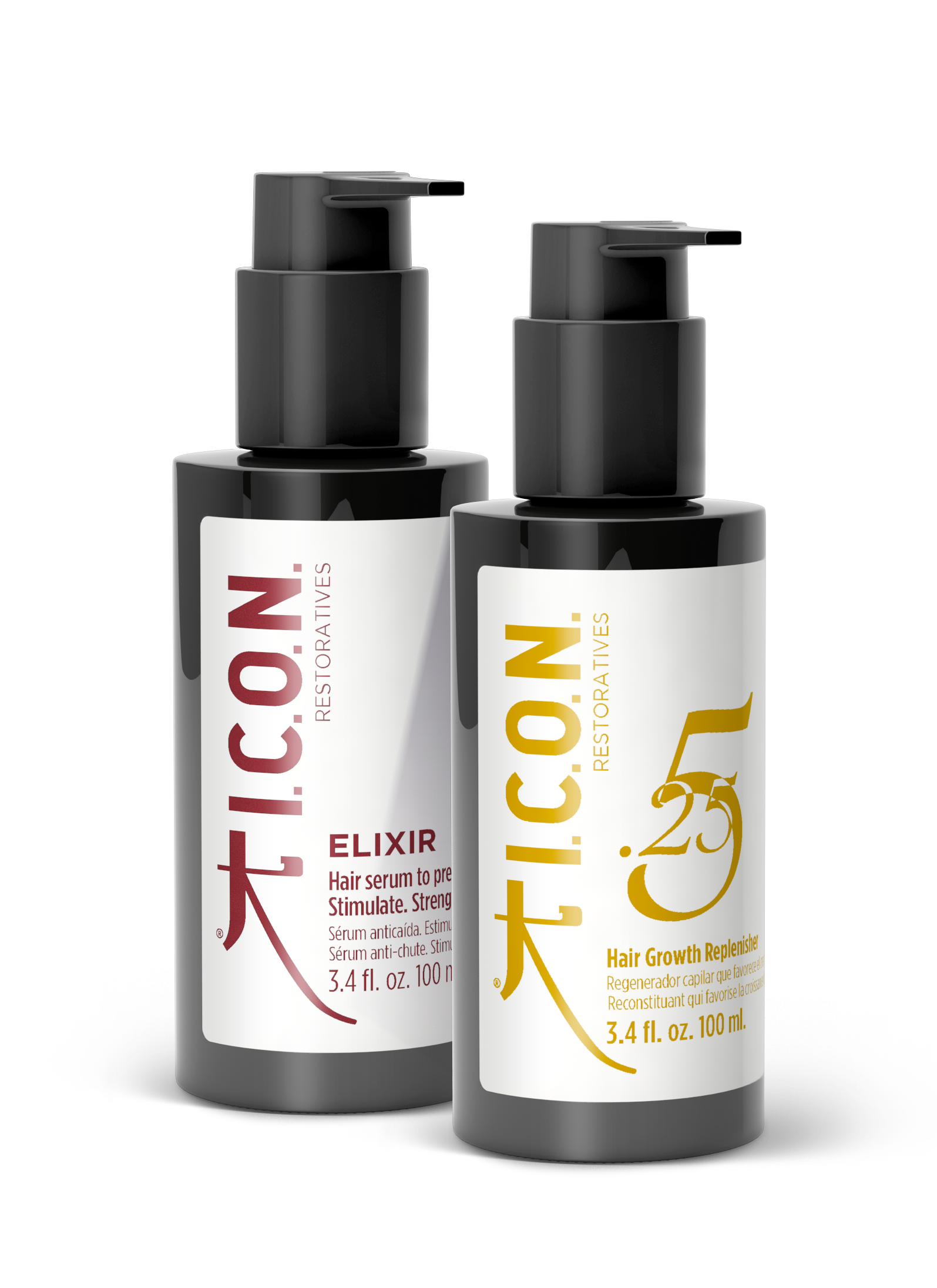 La mezcla terapéutica para la caída del cabello