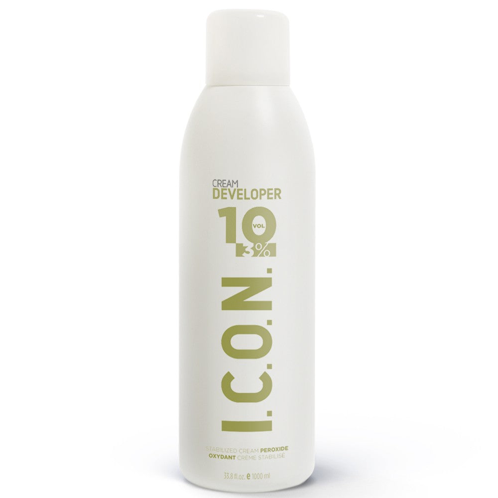 I.C.O.N. - 10 vol. (3%) Oxidante en Crema Ecotech Cream Developer 1000 ml