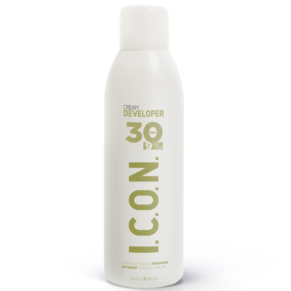 I.C.O.N. - 30 vol. (9%) Oxidante en Crema Ecotech Cream Developer 1000 ml
