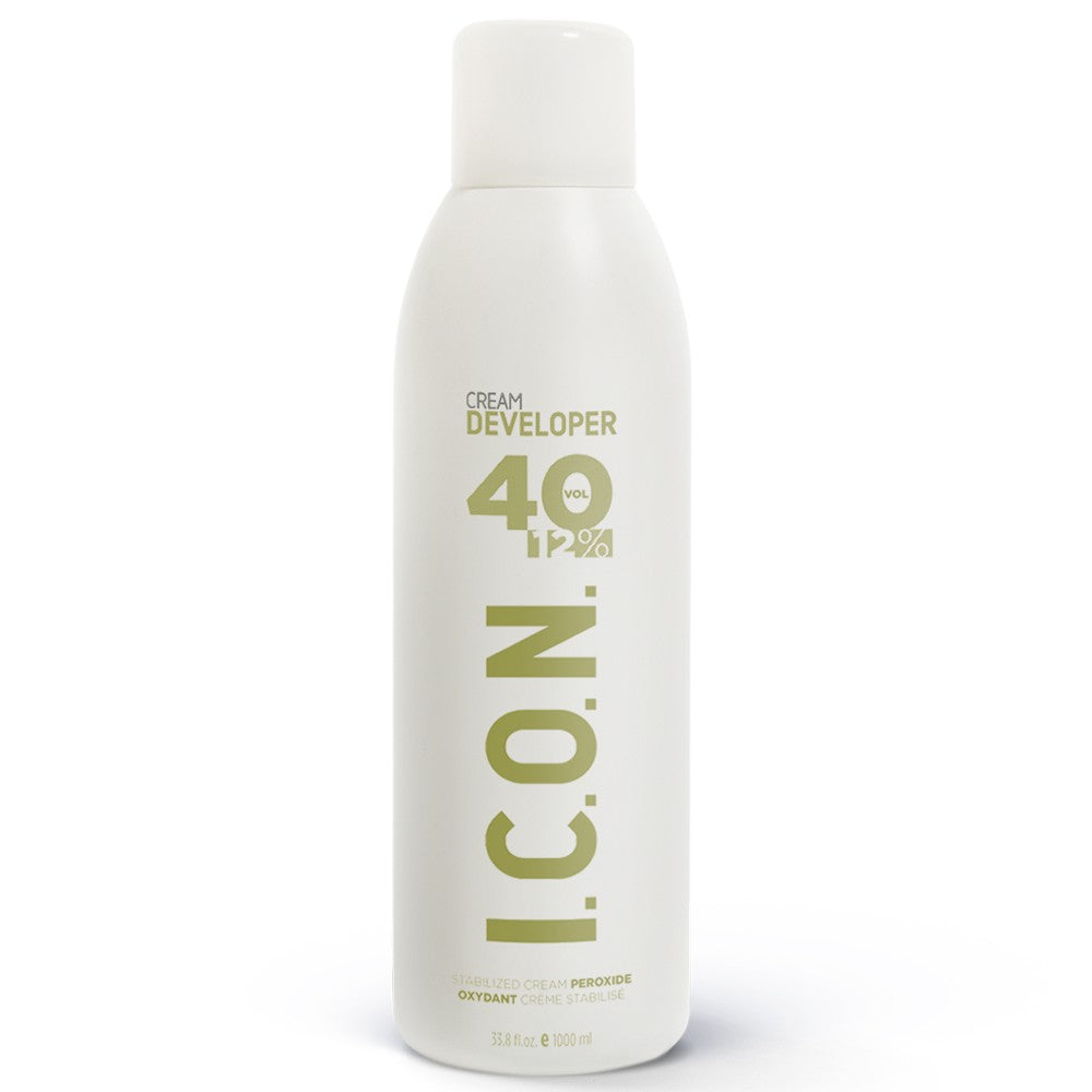 I.C.O.N. - 40 vol. (12%) Oxidante en Crema Ecotech Cream Developer 1000 ml