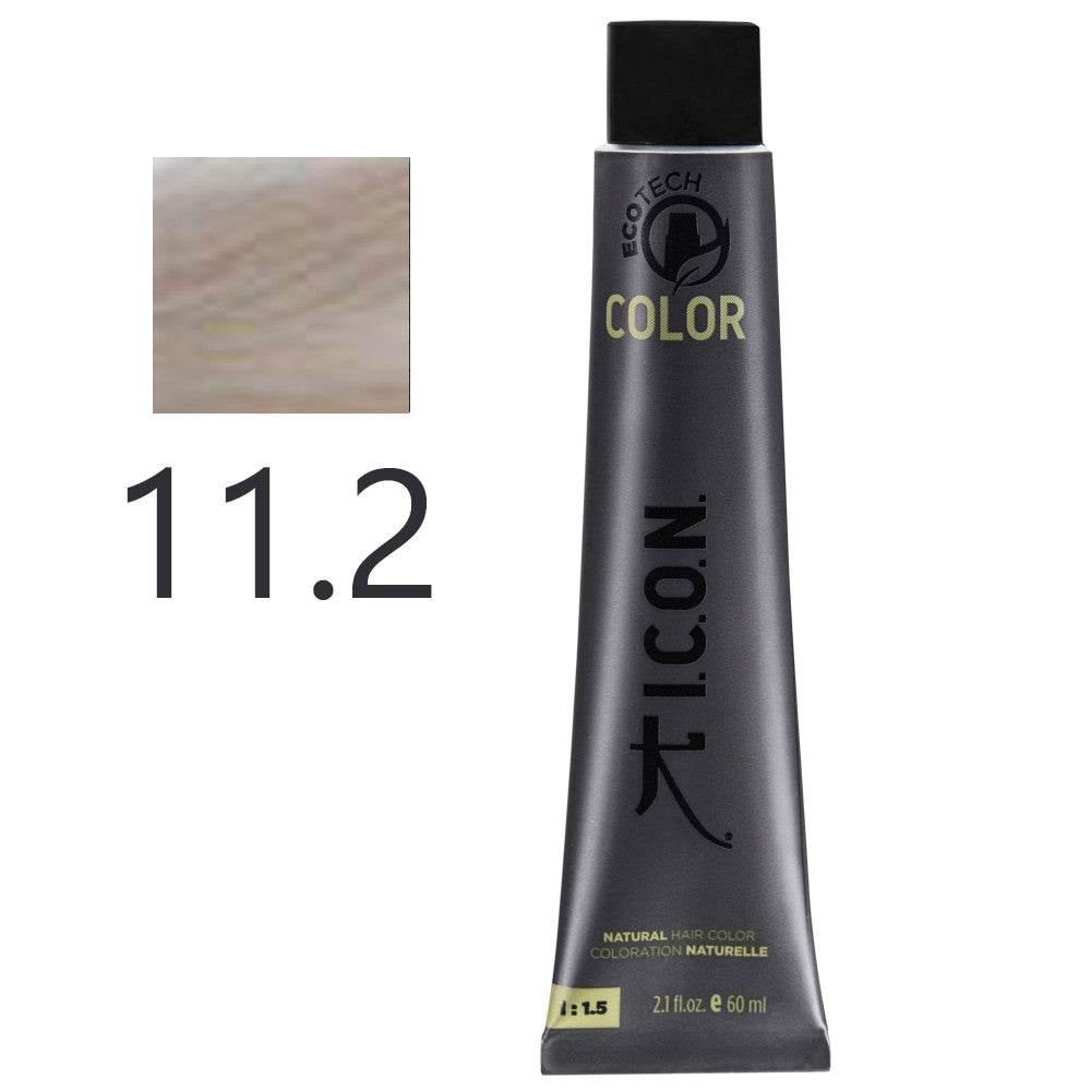 I.C.O.N. - Tinte Permanente Ecotech Beige 11.2 Platino Ultra 60 ml