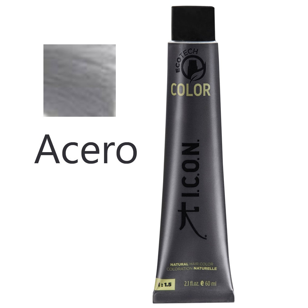 ICON - Ecotech Permanent Hair Dye Pastel Steel 60 ml